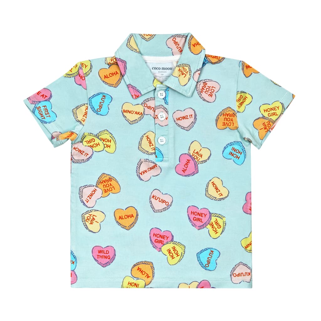 Image of I Lava You Bamboo Polo Shirt