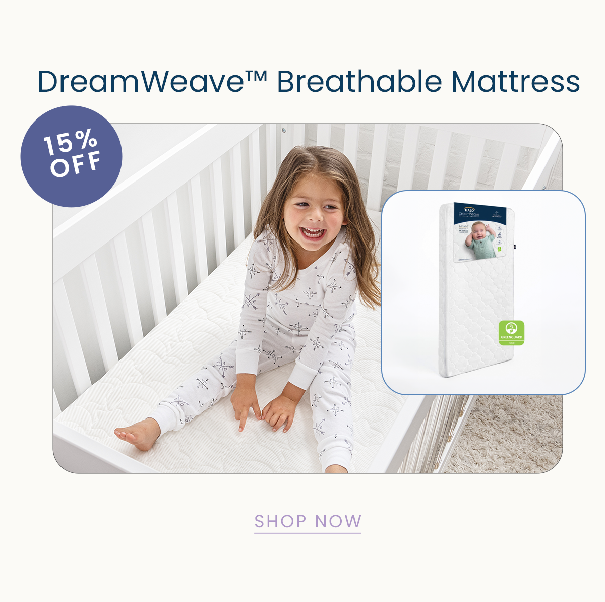 15% off DreamWeave