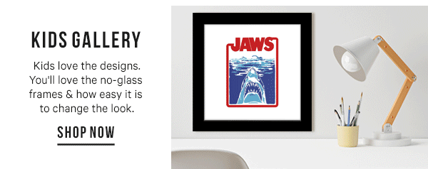 Kids Gallery: Kids love the designs. You'll love the no-glass frames & how easy it is to change the look.