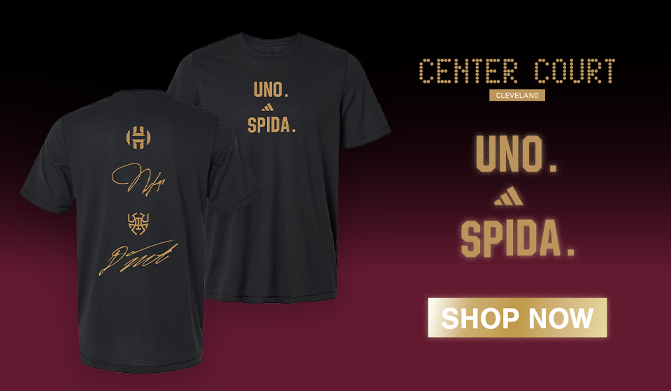 Uno Spida Adidas Tee. Click to shop now.