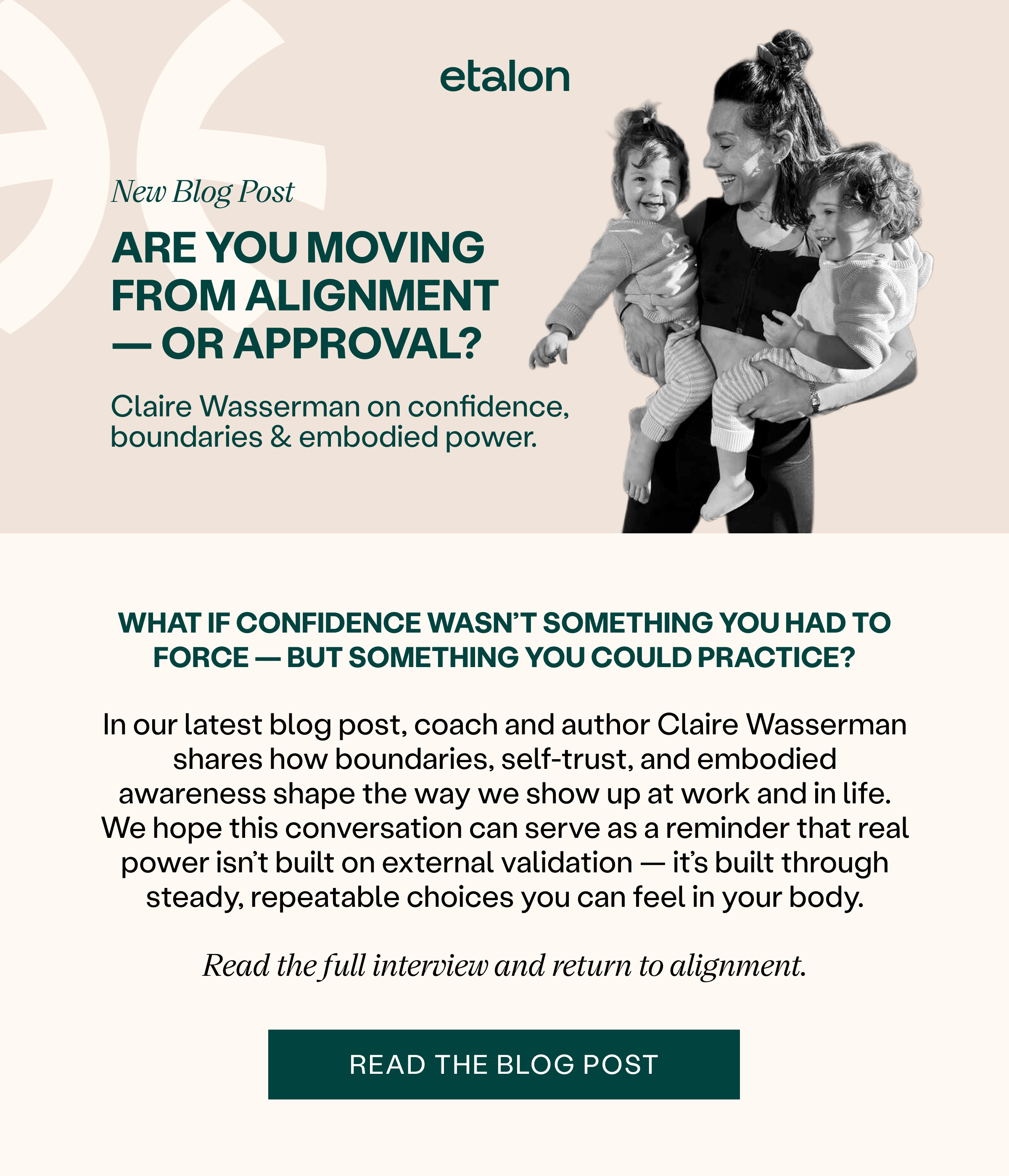 Are you moving from alignment or approval? Read The Blog Post >