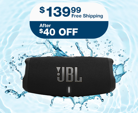 JBL Charge 5 Wi-Fi Portable Waterproof Speaker with Powerbank