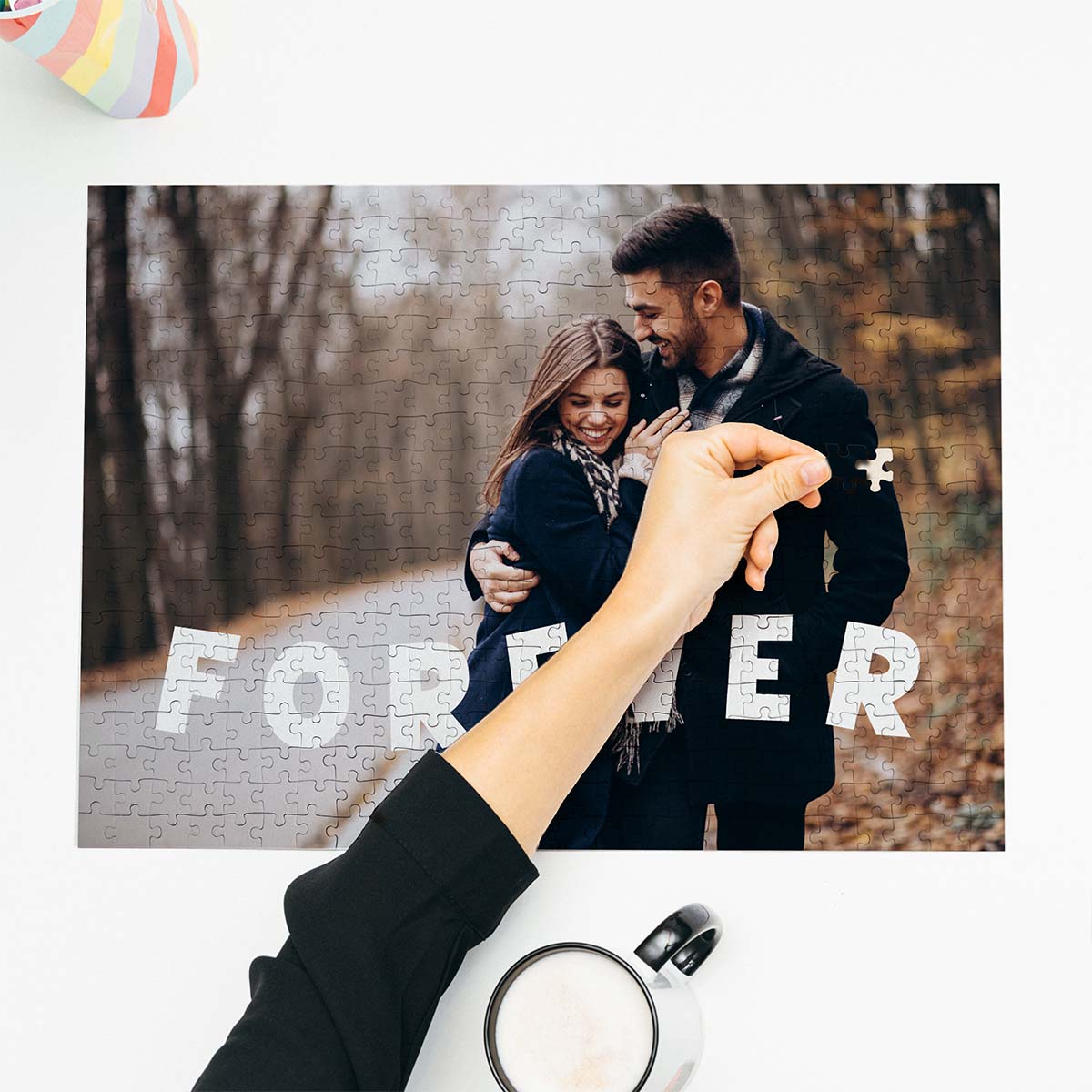 Image of Personalised Puzzle with Photo and Text