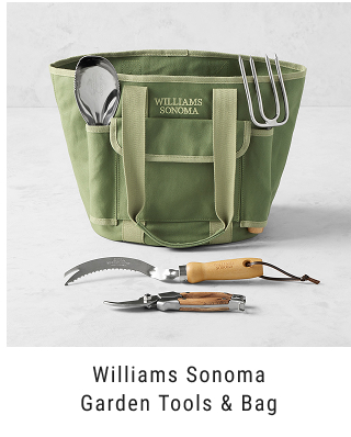 Williams Sonoma Garden Tools & Bag