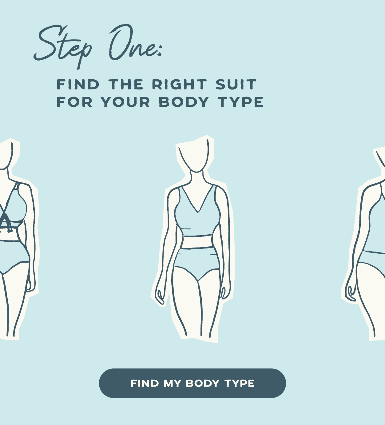 Step One: Find the right suit for your body type