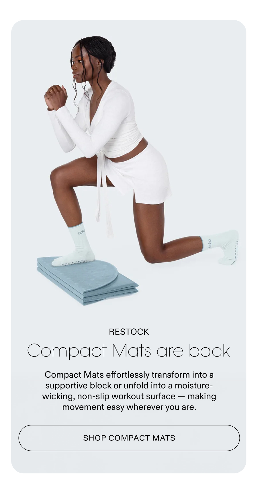 Restock: Compact Mats are back - Shop Compact Mats