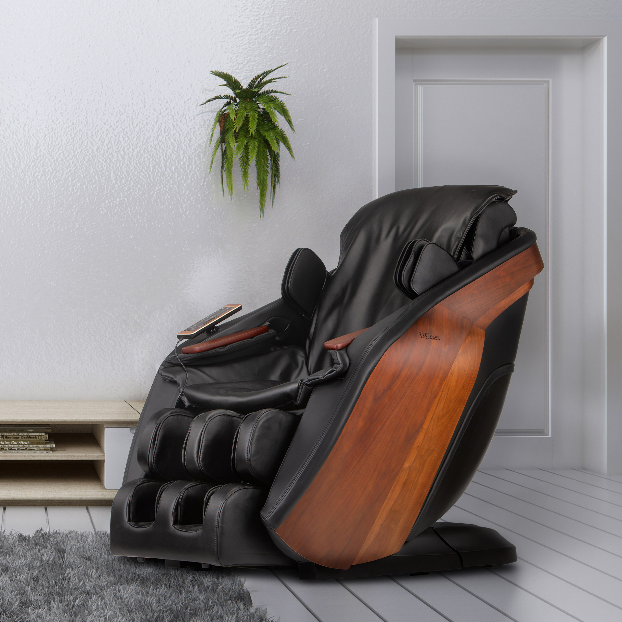 D.Core Stratus-JP 3D+ Massage Chair with Walnut Panel