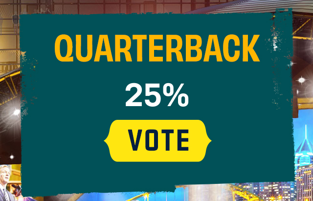 Quarterback. Vote.