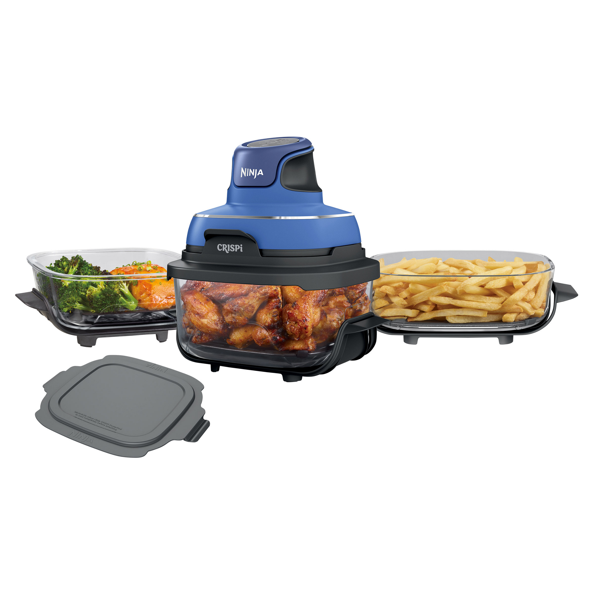 Ninja Crispi 5-in-1 Portable Glass Air Fry Cooking System