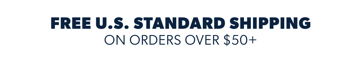 Free US Standard Shipping on $50