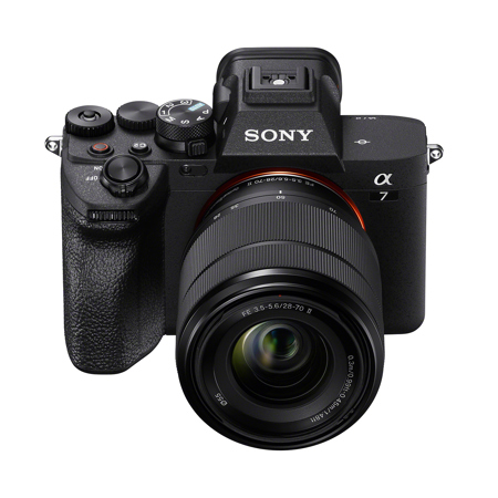 Sony Alpha a7 IV 33MP 4K UHD Mirrorless Camera with FE 28-70mm OSS II Lens,Black