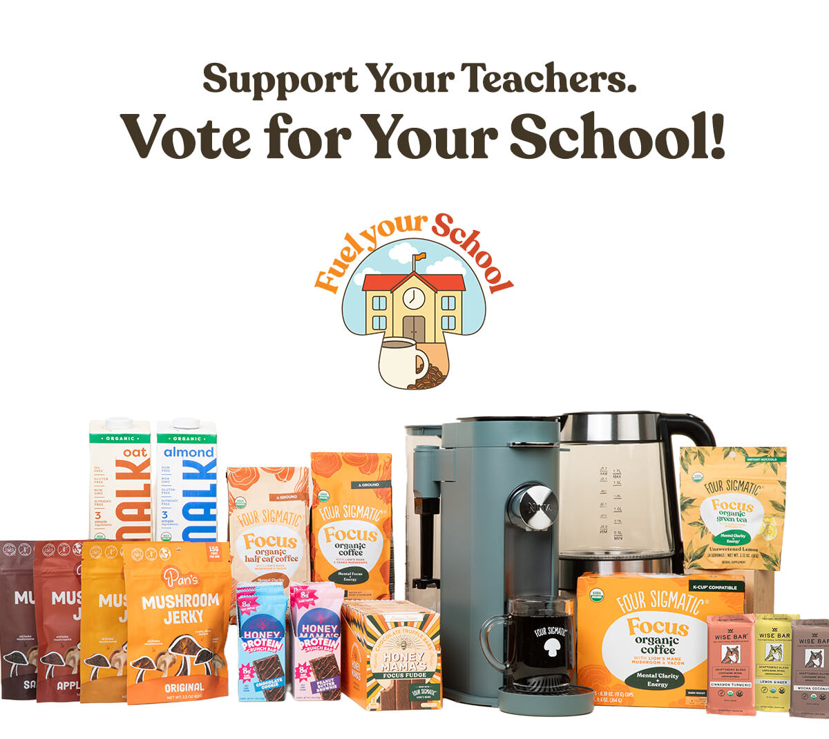 Support Your Teachers, Vote for Your School