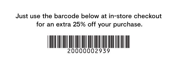 Extra 25% 