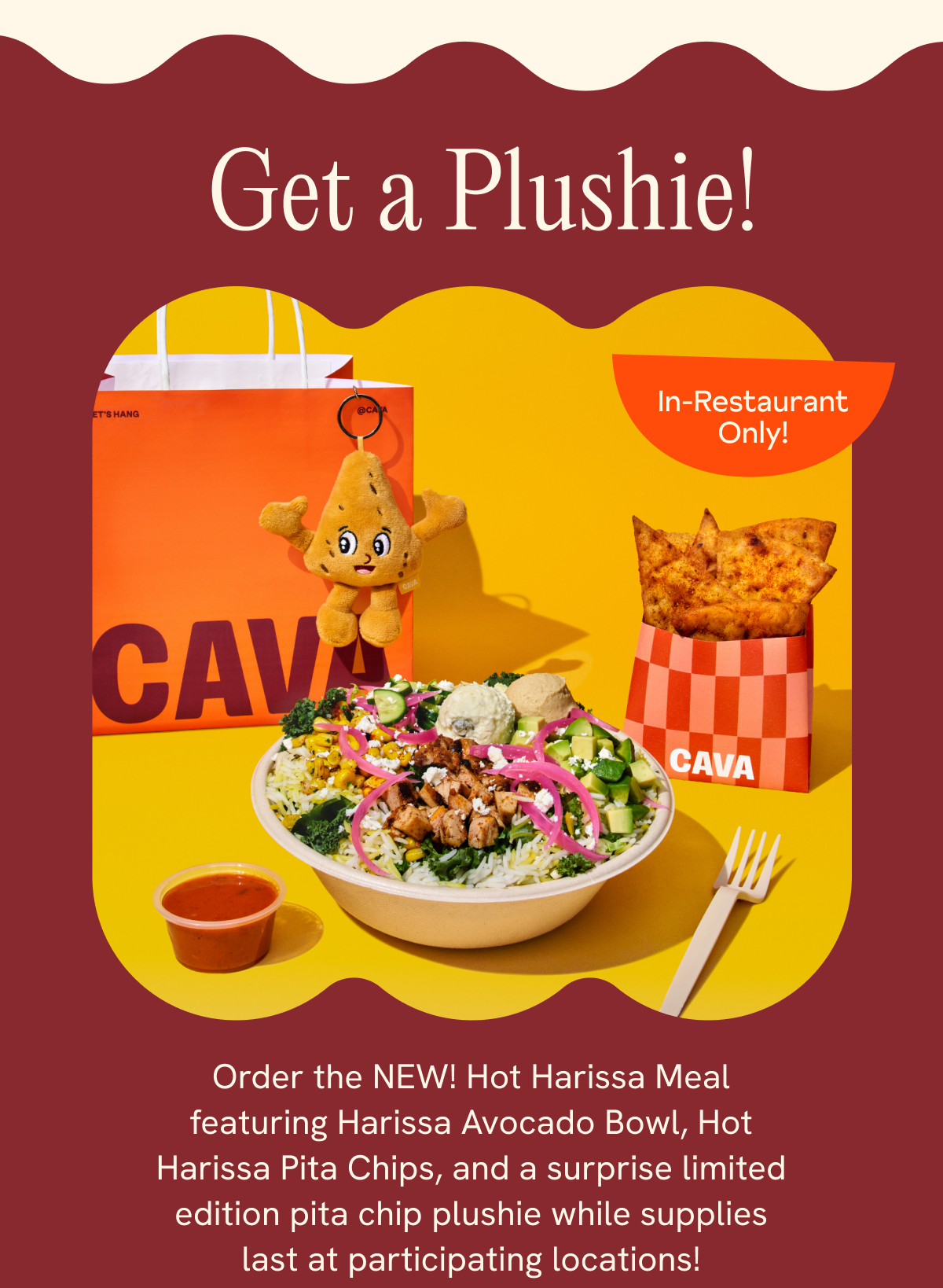 Order a hot harissa meal