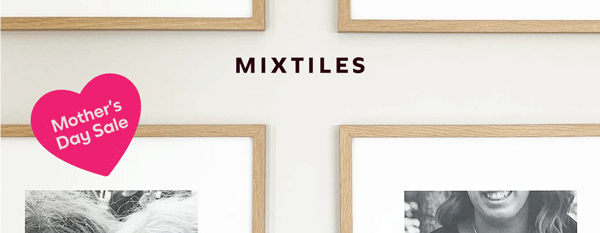 [MIXTILES] A stunning gift for mom delivered on time with Mixtiles. | ORDER NOW