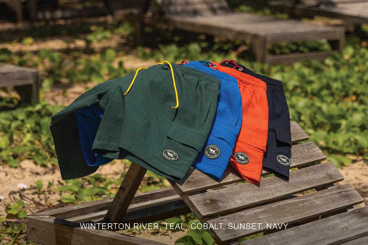 Shop Winterton River Swim Short online and instore at Rodd & Gunn