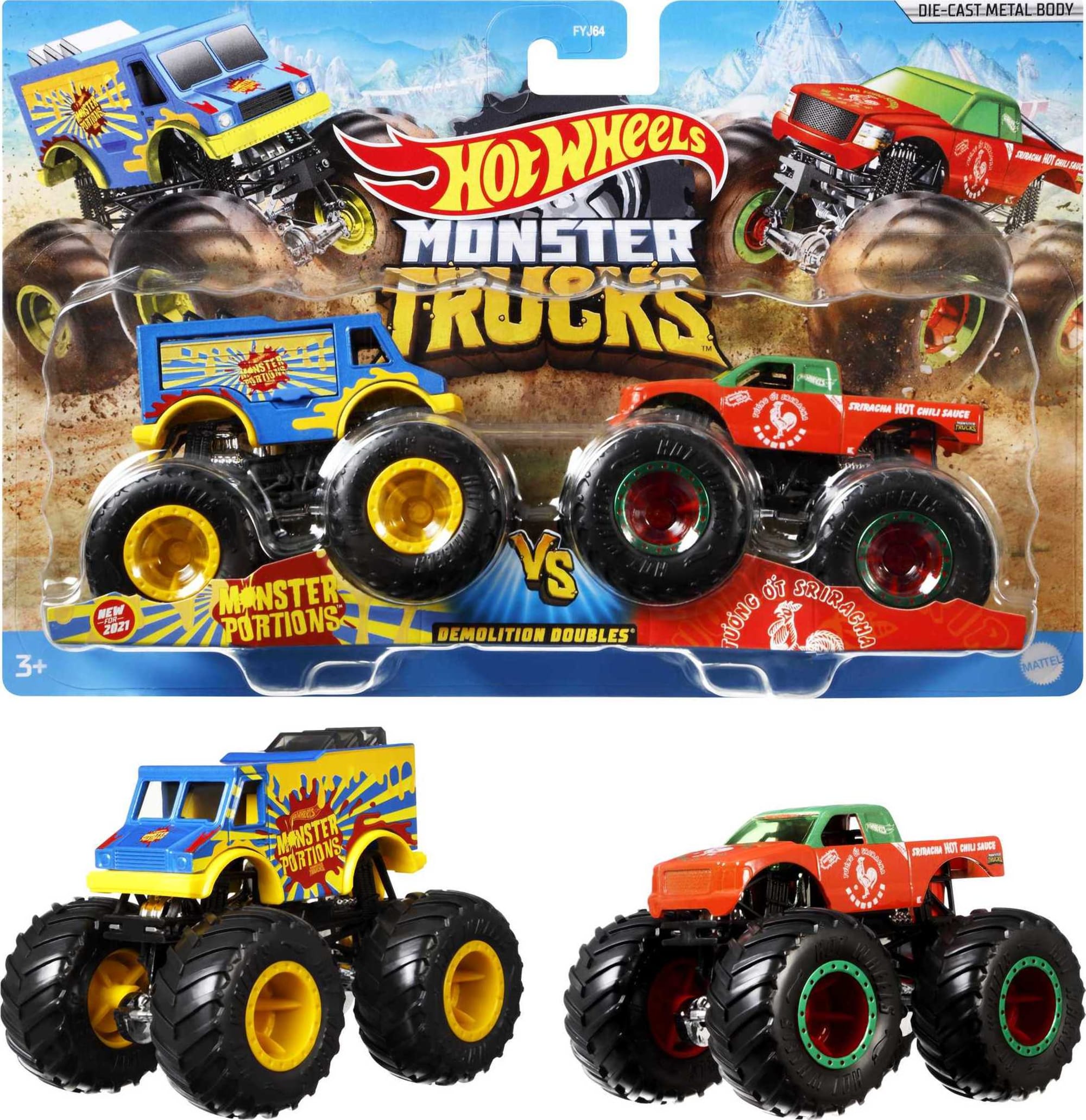Image of Monster Trucks Demolition Doubles 2-Pack
