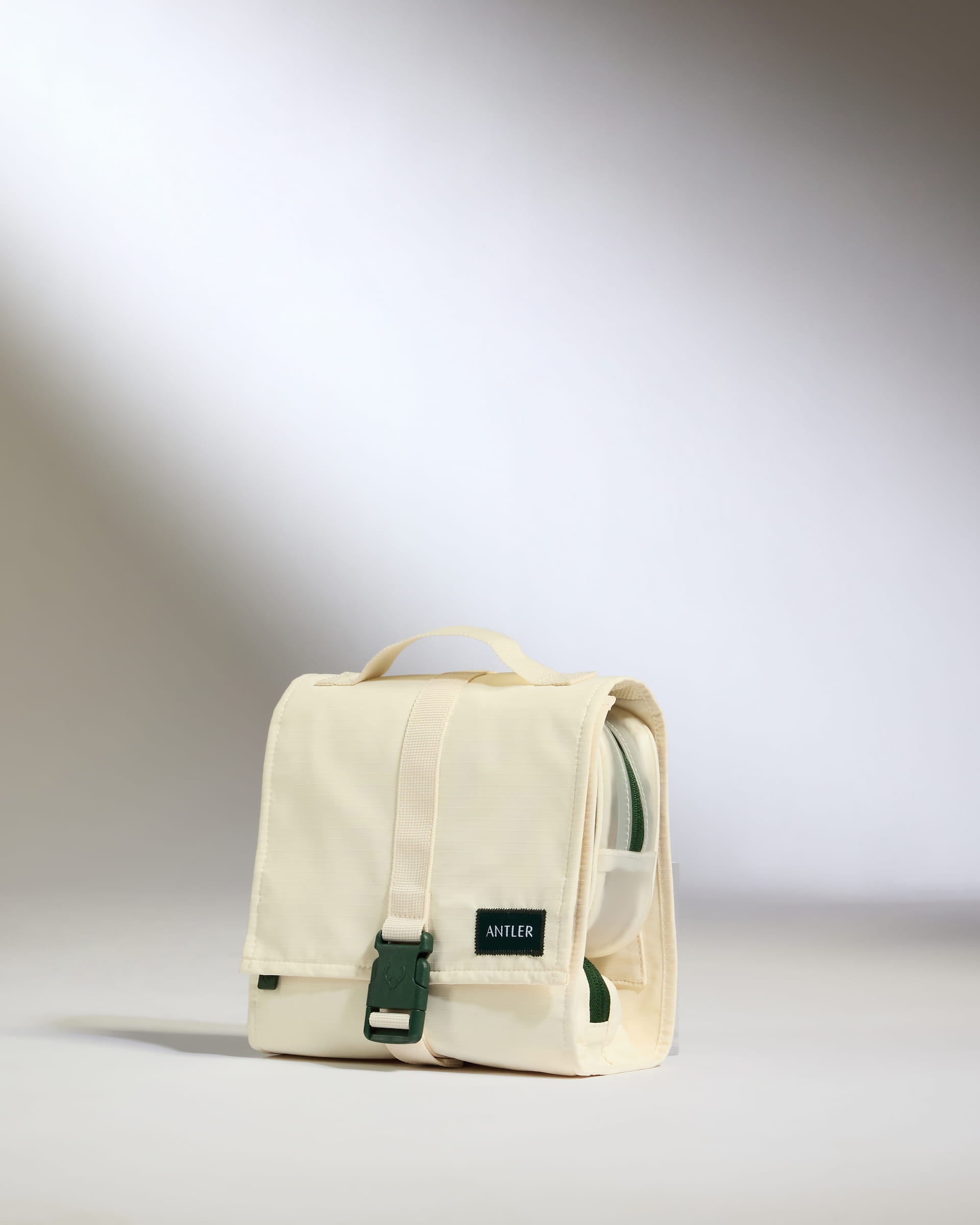 Image of Essential Hanging Wash Bag in Stone