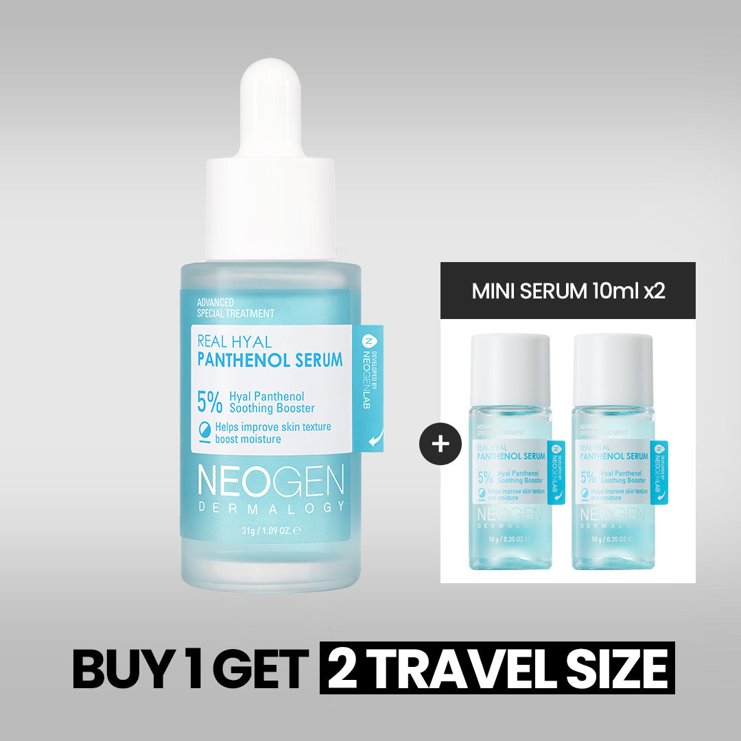 Real Hyal Panthenol Serum (30ml) + FREE travel size minis