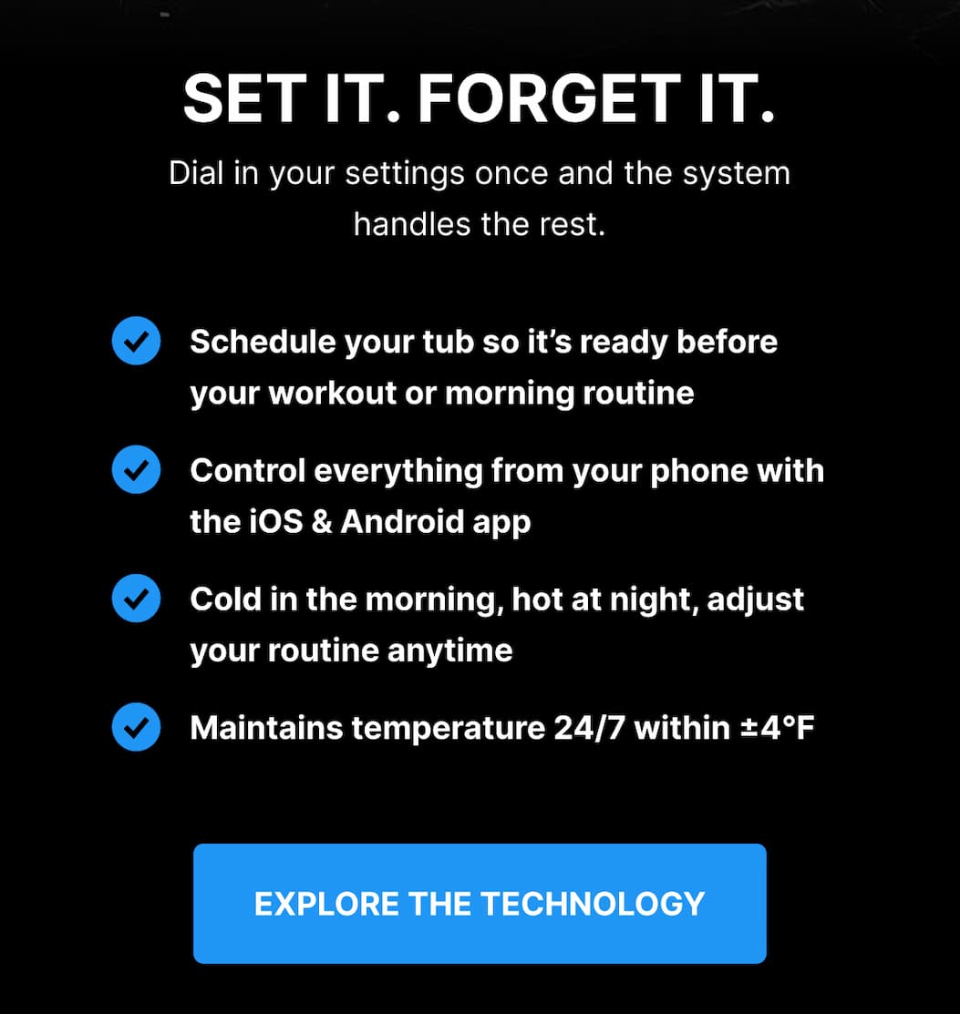 SET IT. FORGET IT.