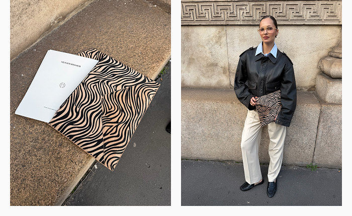 Laptop Sleeve in Zebra