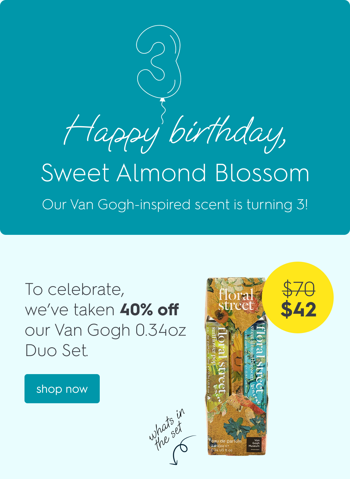 Happy birthday, Sweet Almond Blossom