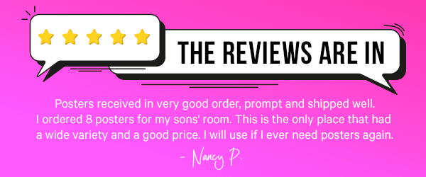 The Reviews are In - see what Allposters customers have to say about their experience