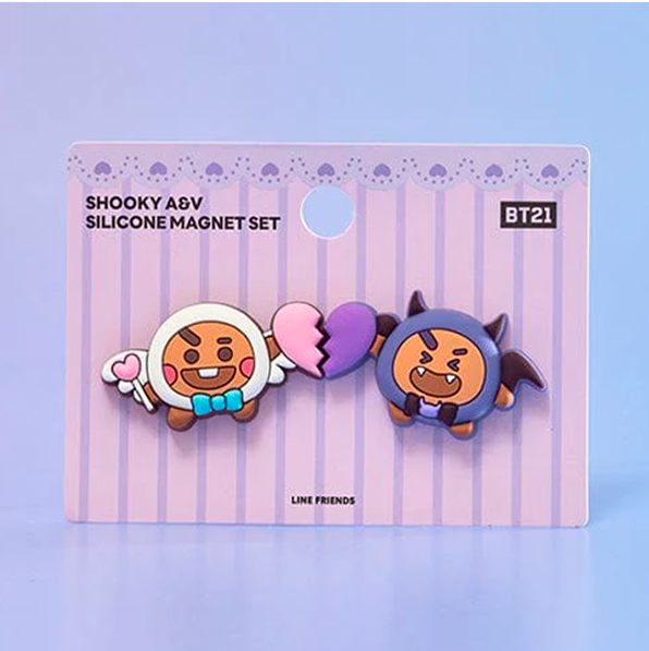 Angel & Villain Silicone Magnet Set) (2pcs