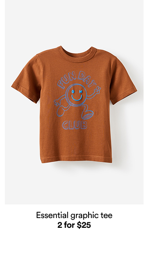 Essential graphic tee
