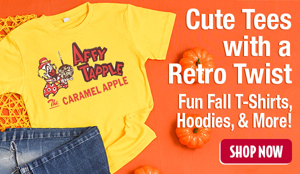 Affy Tapple tees, hoodies, accessories, and home decor.