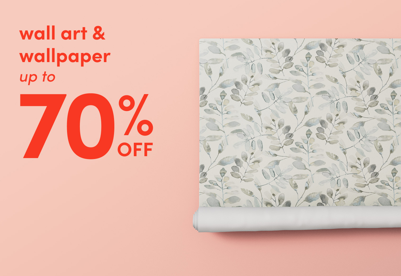 wall art & wallpaper clearance