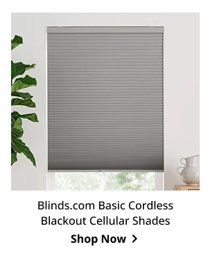 Blinds.com Basic Cordless Blackout Cellular Shades | Shop Now >