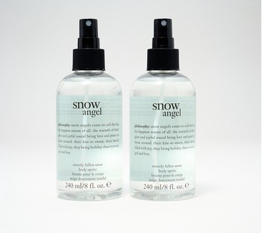 philosophy a spritz of holiday body spritz 8oz duo