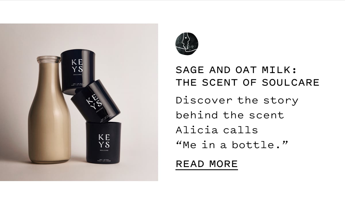 Sage and oat milk: the scent of soulcare