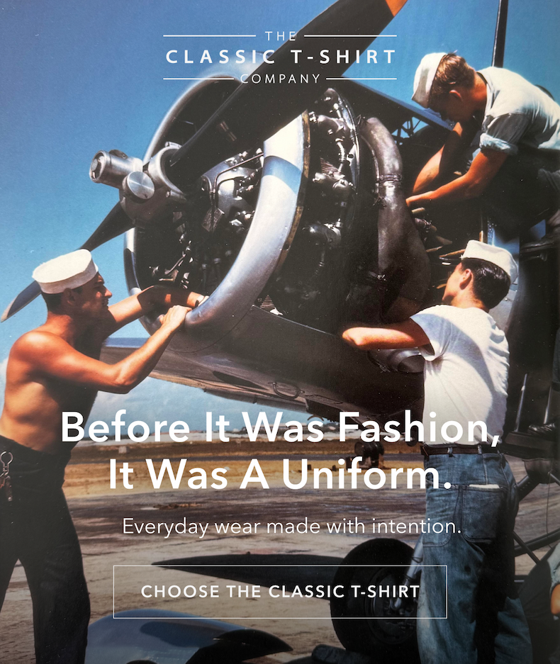  Before It Was Fashion, It Was A Uniform.  Everyday wear made with intention.