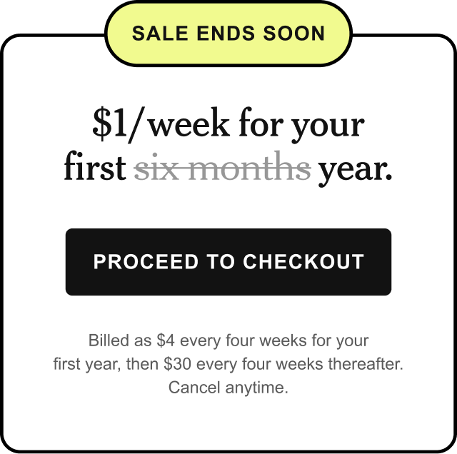 Proceed To Checkout >