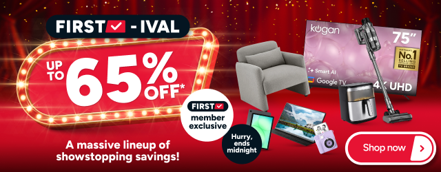 FIRST-ival Sale ends midnight
