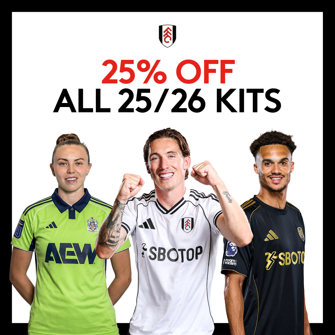 25% off 25/26 Kits