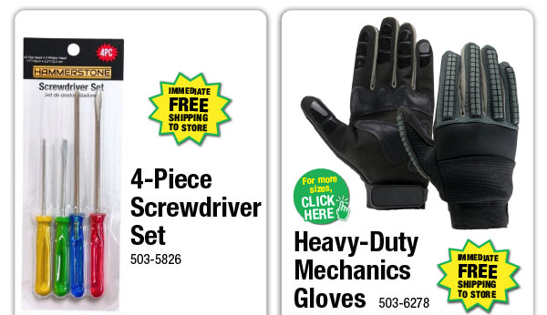 4-Piece Screwdriver Set - ONLY $1.99 After Rebate*!
