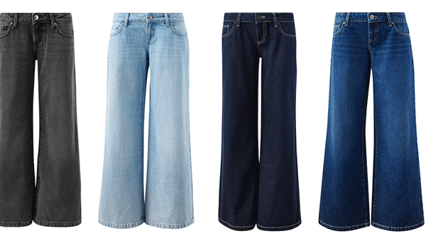 Ultra Low Rise Baggy Jean $60
