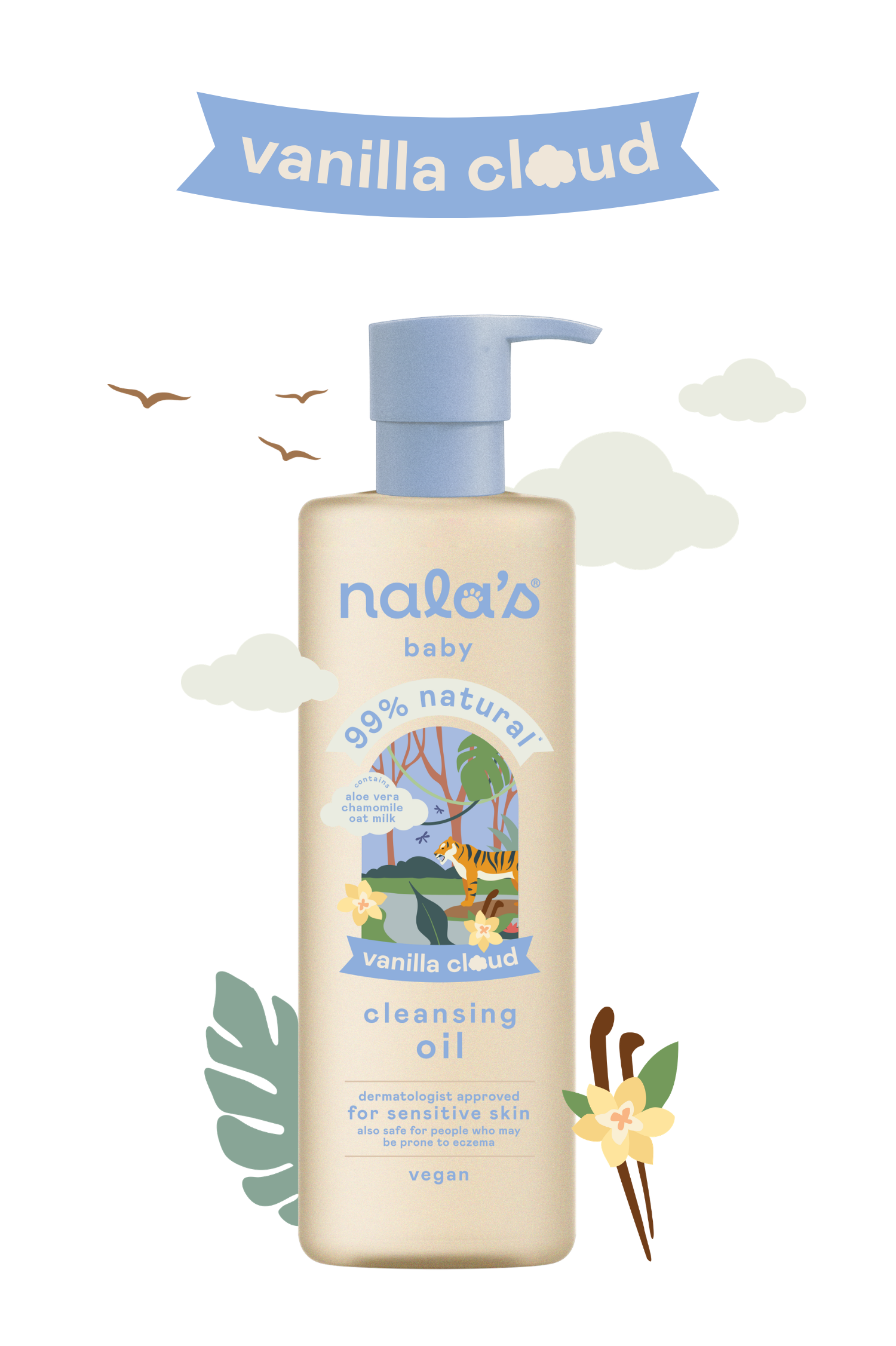 Image of Cleansing Oil Vanilla Cloud 200ml