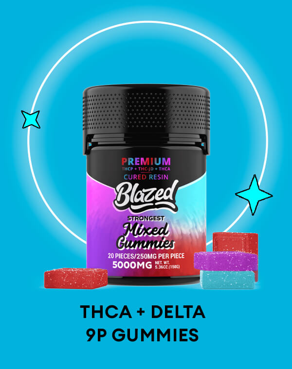 THCA + Delta 9P Gummies