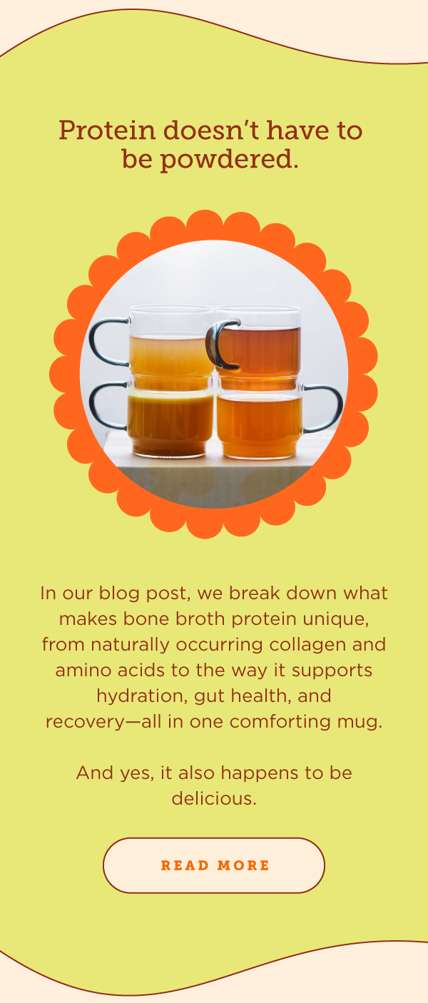 Protein doesn't have to be powdered