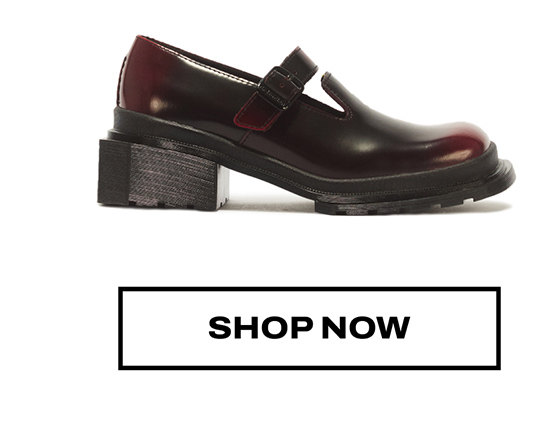 Maybole Arcadia Leather Mary Jane