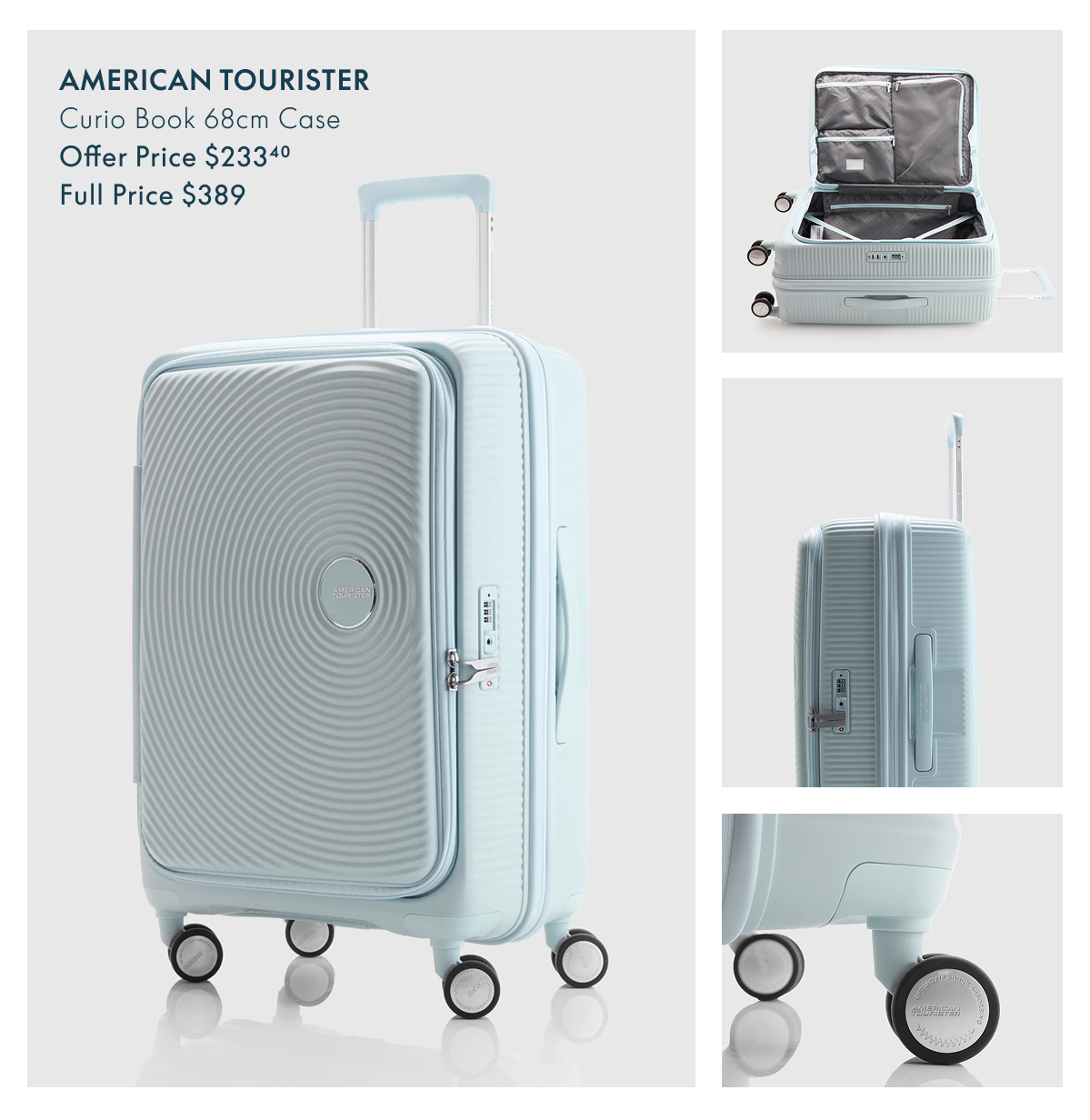 AMERICAN TOURISTER Curio Book 68cm Case