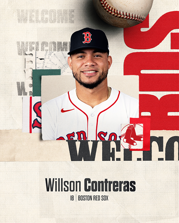 Welcome Willson Contreras, 1B, Boston Red Sox