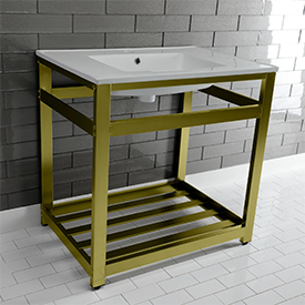 Quadras 31-inch Vanity with Ceramic Console