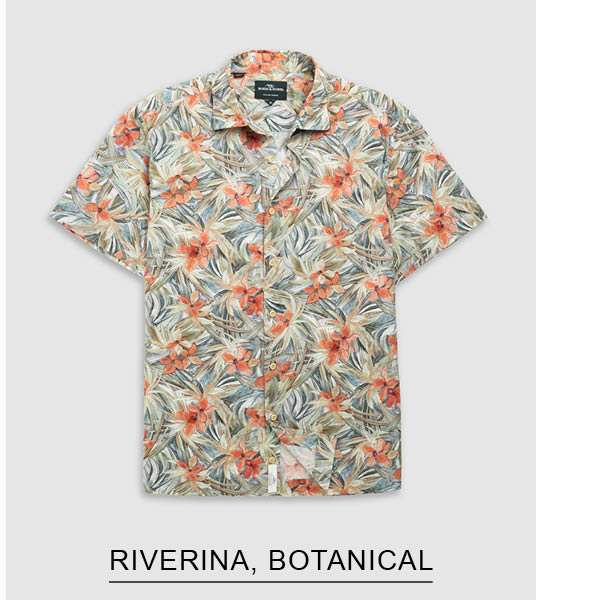Shop Riverina Shirt, Botanical online and instore at Rodd & Gunn