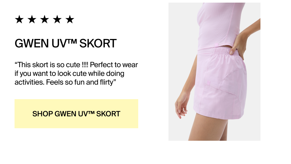 Shop GwenUV™ Skort in Bisou