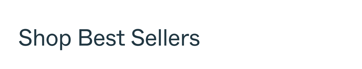 Shop Best Sellers